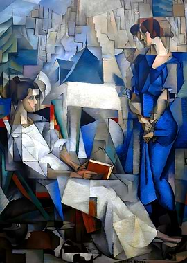 Diego Rivera Two Women