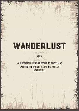wanderlust