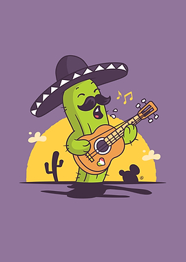 Mexican Mariachi Cactus