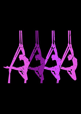 Aerial Silk Acrobatics