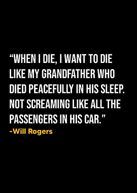 Will Rogers Quotes