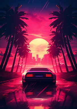 Synthwave Sunride