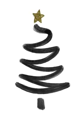 Christmas tree acrylic