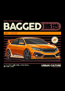 Orange Culture Car