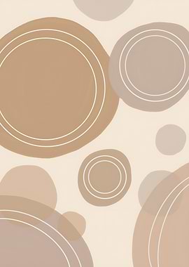 Abstract Pastel Earthy