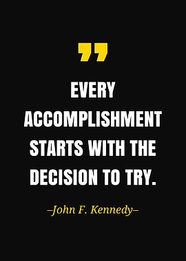 John F Kennedy quote