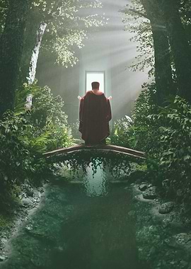 Faith Over There 3D Art