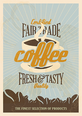 Coffee Vintage Retro Art