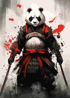 Panda Samurai Japan