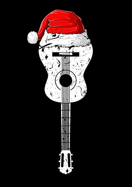 Xmas Hat Guitar