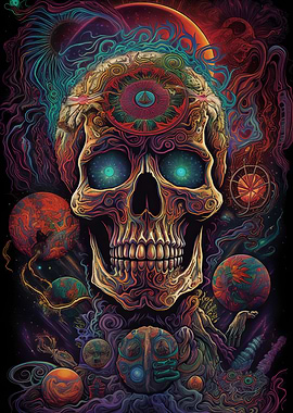 Trippy Skull