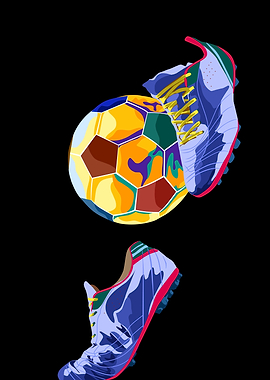 Football in pop art
