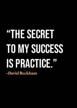 David Beckham Quote