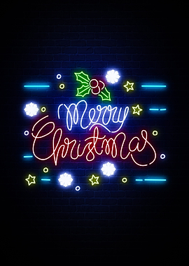 Merry Christmas Neon