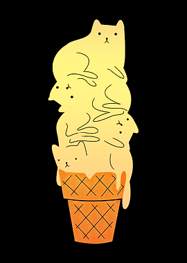 ice cream cat