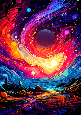 Psychedelic Landscape