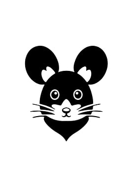 Mouse Stencil Design