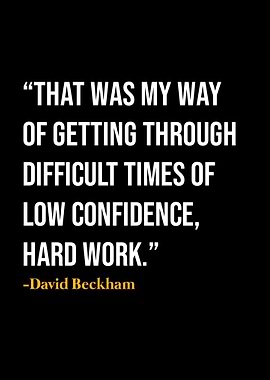 David Beckham Quote