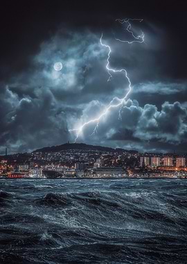 Dundee Storm on the Tay