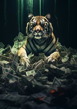Rich Wealthy Tiger Money