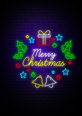 Merry Christmas Neon