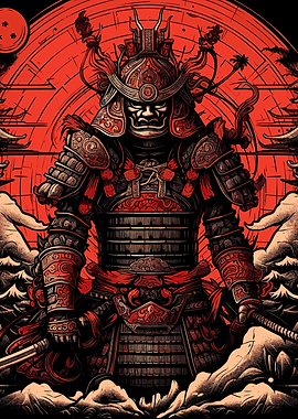 Japanese Samurai Art