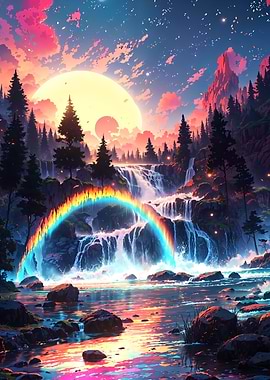 Rainbow Waterfall