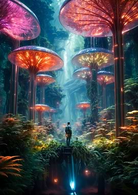 Magic Mushroom Garden