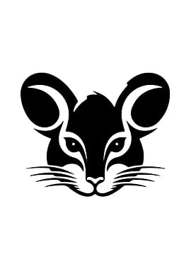 Mouse Stencil Design