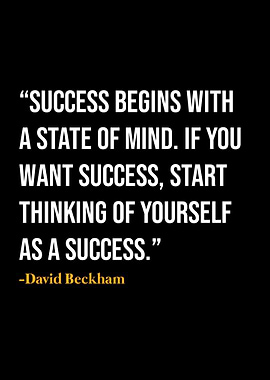 David Beckham Quote