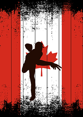 Baseball player hitting