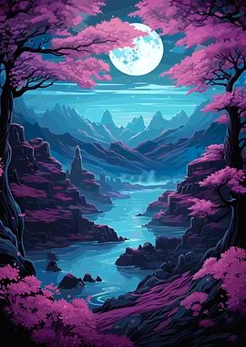 cherry blossom japan art