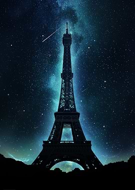 Cosmic Eiffel Tower