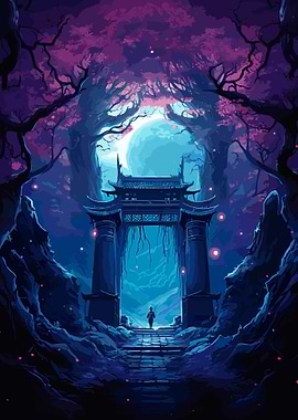 cherry blossom japan art