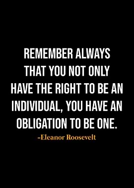 Eleanor Roosevelt Quotes
