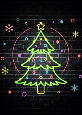 Merry Christmas neon