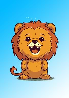 cute lion