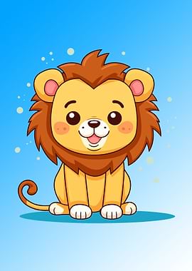 cute lion