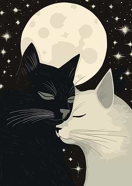 Black And White Cats