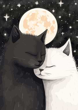Black And White Cats