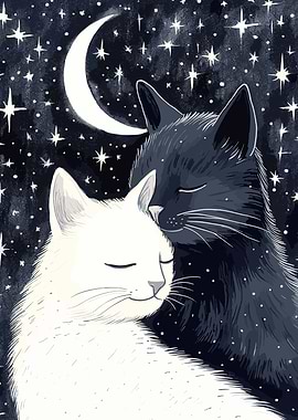 Black And White Cats