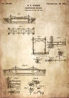 Suspension Bridge Structur
