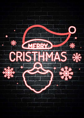 Merry Christmas neon