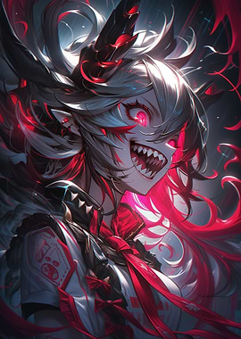 Crazy Anime School Girl