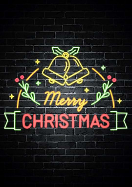 Merry Christmas neon