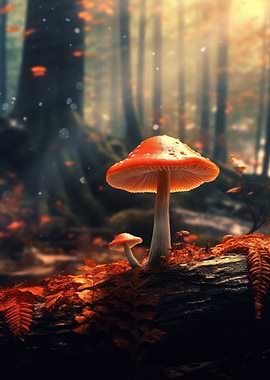 Mushrooms cottagecore