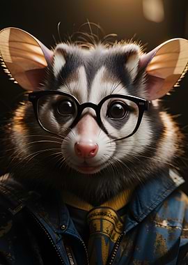 Opossum cool glasses