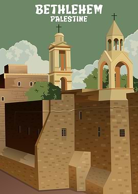 Bethlehem Palestine Poster