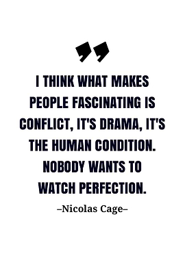 Nicolas Cage quote