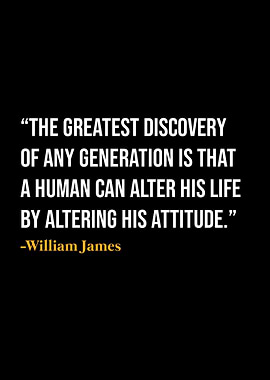 William James Quote